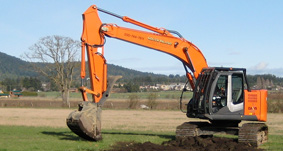 Excavating Equipment on Vancouver Island, BC 