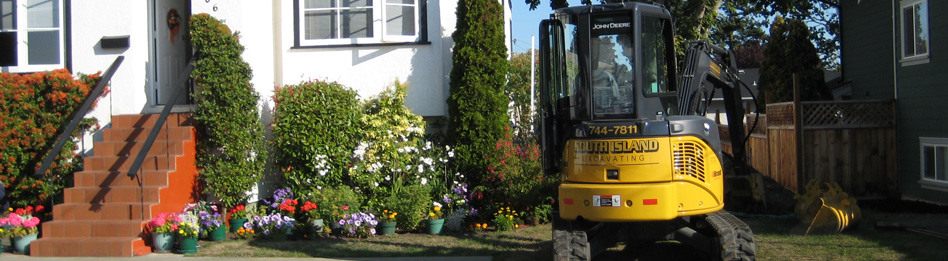 Excavation and Site Preparation, South Vancouver Island, BC